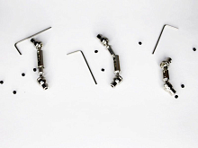 Комплект металлических карданов для тюнинга автомоделей WPL 6x6 для моделей B16, B36