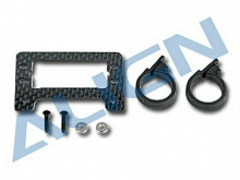 Хвостовое крепление сервомашинки, черное, TRex 500