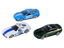 Набор металлических машинок AUTODRIVE Гоночные машины 3шт вк 239,44см