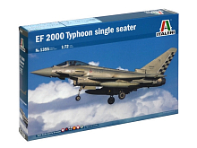 Сборная модель ITALERI 1355ИТ Самолет EF2000 Typhoon одноместный, 172