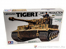 Сборная модель Танк TIGER I MidProd 135