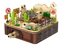 Конструктор CaDA MASTER диорама Жизнь сурков 1148 деталей