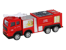 Машина AUTODRIVE Пожарная 16см инерционная, вп 26,4418,5см, ,