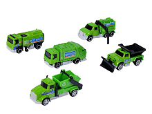Набор металлических машинок AUTODRIVE Уборочная техника 5шт вк 299,54см