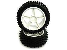 Комплект передних колес для багги белые 06008W06009 2шт