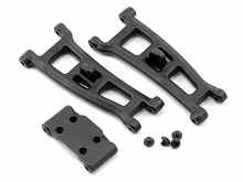 RPM70762 Assoc GT2 Front Aarms  Bulkhead  Black