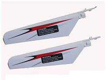 Лопасти основного ротора краснобелые