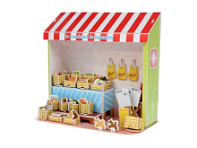 3D пазлы из пенокартона ФРУКТОВАЯ ИСТОРИЯ 51 деталь, 4 листа