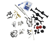 Комплект металлического тюнинга для автомоделей WPL 6x6 для моделей B16, B36