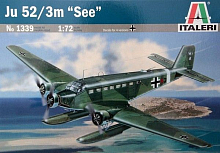 Сборная модель Самолет JU52 3m FLOATPLANE