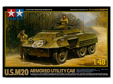 Склеиваемая модель Tamiya 148 Американский трехосный бронетранспортер М20