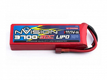 Аккумулятор nVision Li-Po 3700 mAh 11,1V 30C