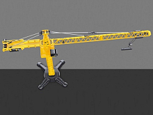 Металлический башенный кран HUI NA TOYS 150
