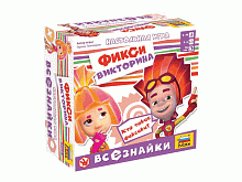 Настольная игра ZVEZDA Фикси викторина Всезнайки, детская