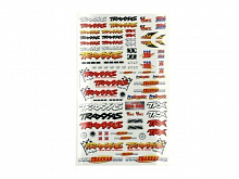 Наклейки универсальные с логотипом Traxxas