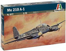 Сборная модель Самолёт ME 210 A1 172