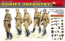 Сборная модель Советская пехота Специальное издание 135