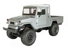 Радиоуправляемая автомодель MN MODEL пикап Toyota FJ45 серебристый 4WD 24G 112 RTR