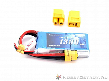 Аккумулятор GensAce LiPo 1300мАч 74V 25C 2S1P