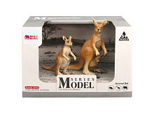 Набор фигурок животных MASAI MARA MM211146 серии Мир диких животных Семья кенгуру, 2 пр