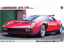 Сборная модель Hasegawa Автомобиль LAMBORGHINI JOTA SVR, 124