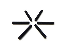 Винт регулировочный M3x20 под шестигранник, 6шт