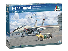 Сборная модель ITALERI 1414ИТ Самолет F14 TOMCAT, 172