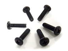 Винт M2,5x10 под крестовую отвёртку 6шт