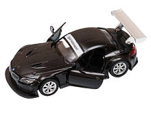 Машина АВТОПАНОРАМА BMW Z4 GT3, 138, черный, инерция, откр двери, вк 17,512,56,5 см