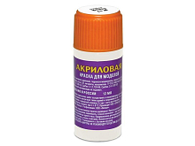 Краска ZVEZDA акриловая, белая, 12 мл