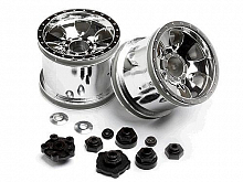 Диски трак 110  WARLOCK CHROME 22in 2шт