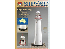 Сборная картонная модель Shipyard маяк Cape Bowling Green №52, 187