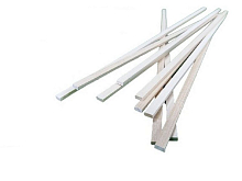 Деревянные рейки 3х6 мм, длина 300 мм, липа, 10 шт