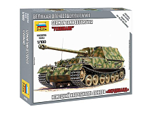 Сборная модель ZVEZDA Немецкая САУ Фердининд, 1100
