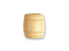 Бочка самшит Ø 18 мм 2 шт