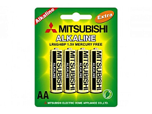 Батарейка Mitsubishi AA LR6G Alkaline 1шт