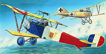 Сборная модель Самолёт  Nieuport 11/16 "Bebe" 1/48