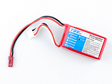 Аккумулятор LiPo 800mAh, 11,1V 15C самолета Top RC 400 Class Cessna 182