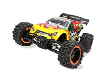 Радиоуправляемый трагги Remo Hobby EVOR TWINS MOTOR красная 4WD 24G 18 RTR