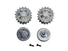 Ведущая звездочка 2 шт и ленивец 2 шт для танка Panter type G