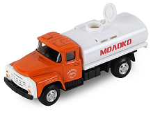 Машина АВТОПАНОРАМА Молоко, 152, цвет оранжевый, инерция, вк 16,16,17,6 см