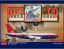 Сборная модель Самолёт Boeing 720 Elton John 1974 1144