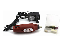 Бормашина 12 В, 12500 обмин, принадлежности 15 пред, пластик коробка