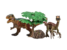 Динозавры и драконы MASAI MARA MM206018 для детей серии Мир динозавров набор фигурок из 4 пр