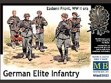 Сборная модель Фигуры Германская элитная пехота 135