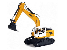 Радиоуправляемый экскаватор HUI NA TOYS 24G 6CH дальность 8 м 124 RTR