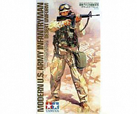 Сборная модель Сов амер солдат в пуст форме 116