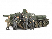 Сборная модель Самоходная установка  СУ122 с набором пигментов  135