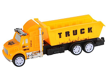Машина AUTODRIVE Строительный грузовик 12,5см инерционная, вп 18,2415,5см, ,