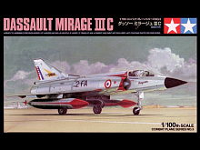 Сборная модель Самолет Mirage III C 1100